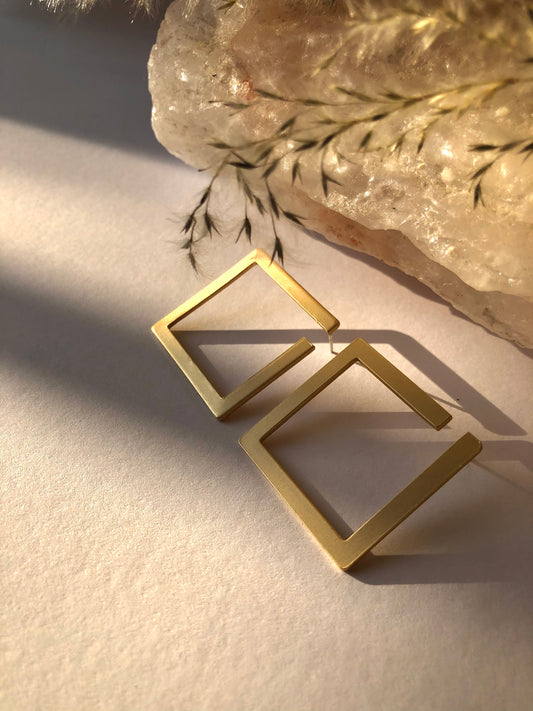 Rhombus earrings