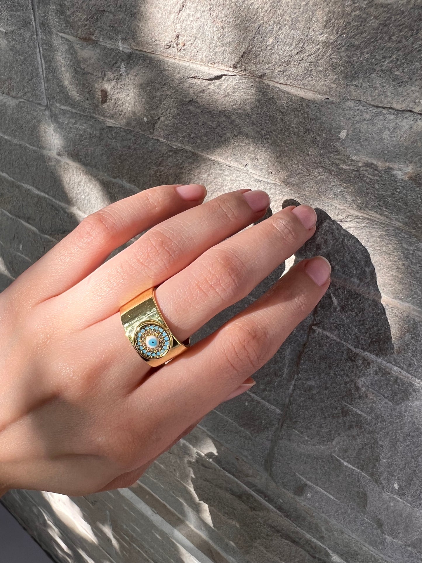 Nina Evil Eye Ring