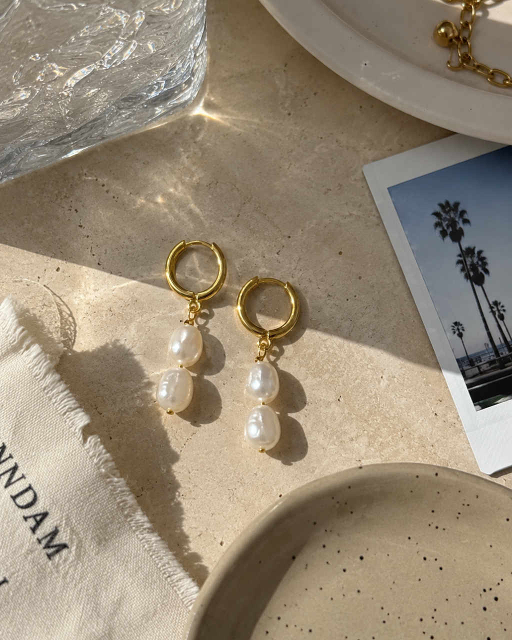 Bianca Pearl Earrings