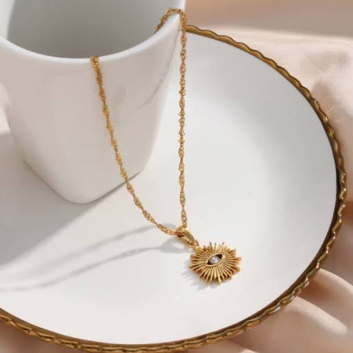 Sunrise Pendant Chain